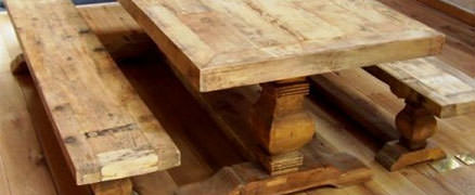 Reclaimed Elm Dining Sets Reclaimed Elm Dining Sets