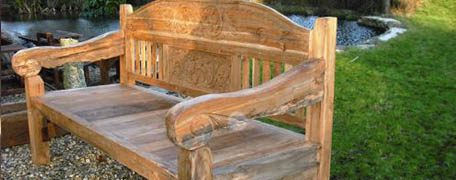 Reclaimed and Decorative Benches Reclaimed and Decorative Benches