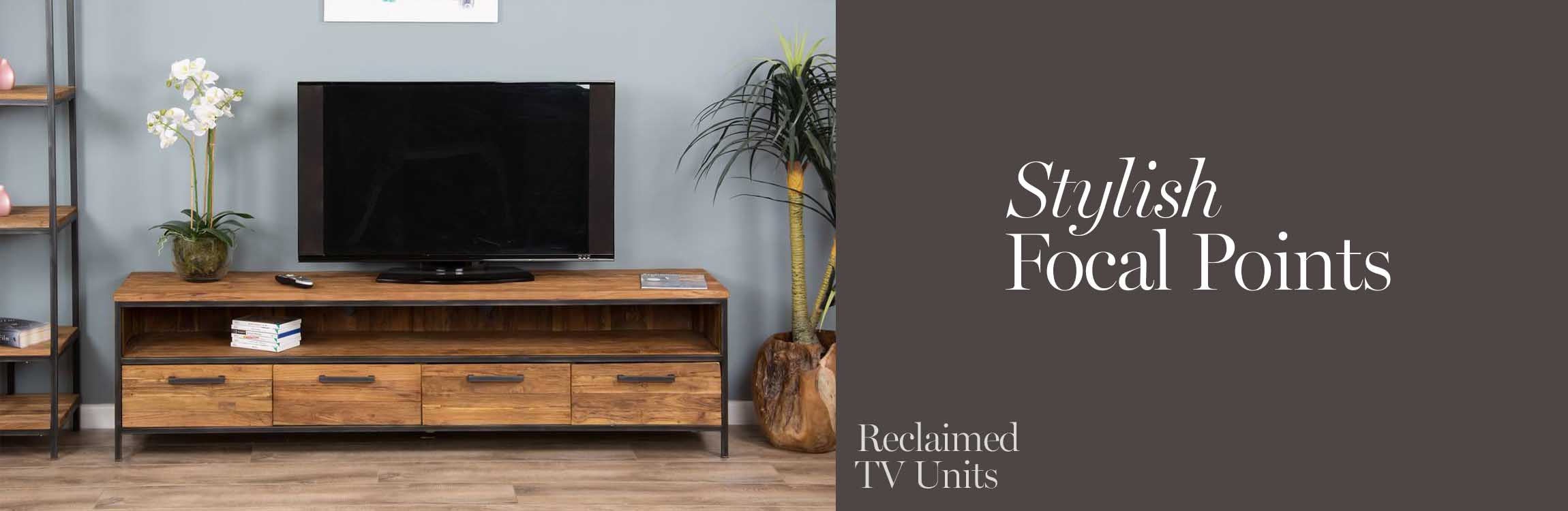 Reclaimed TV units Reclaimed TV units