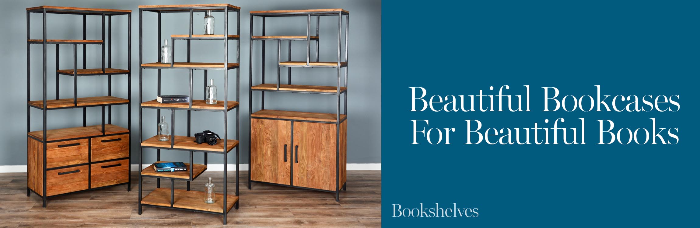 bookshelves