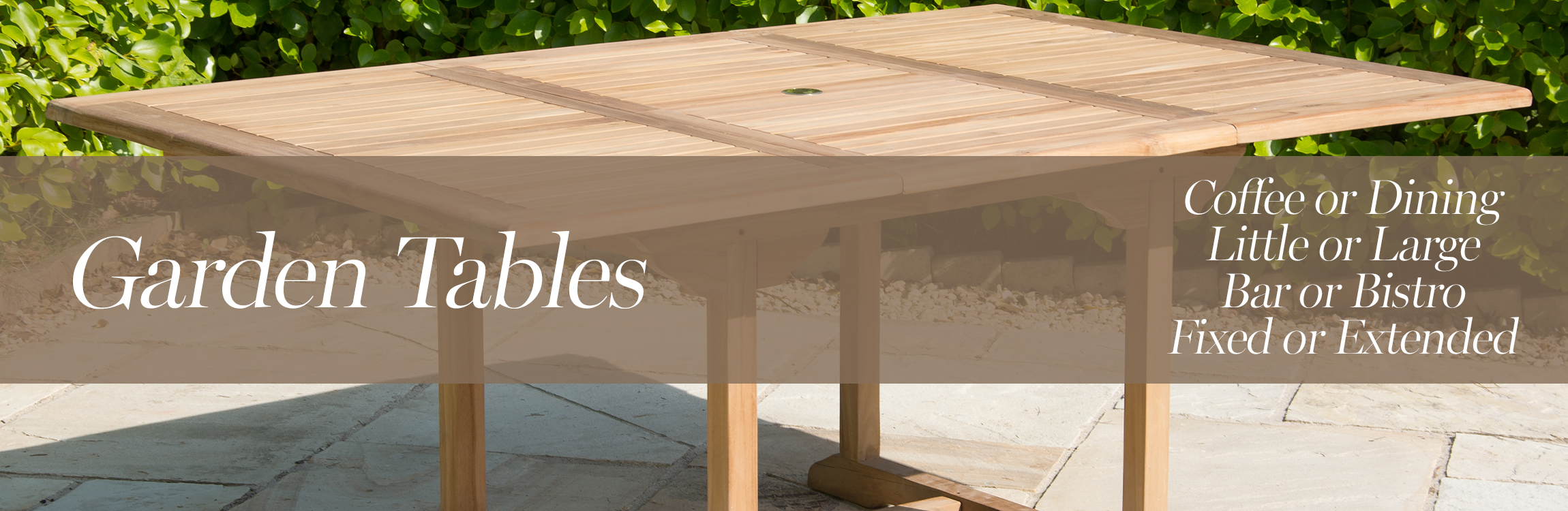 Garden Table, Online Store for Garden Tables Sustainable Furniture