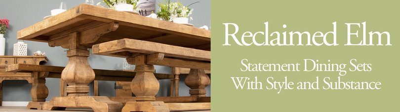 Reclaimed Elm Dining Sets Reclaimed Elm Dining Sets