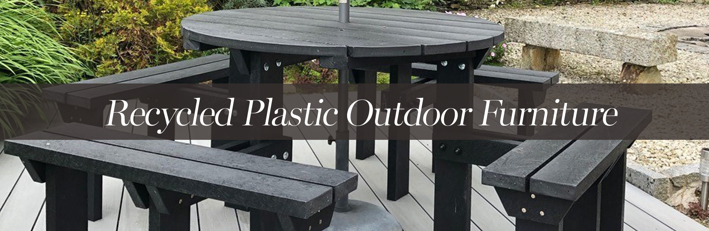 Recycled Plastic Picnic Benches, Recycled Plastic Garden Bench