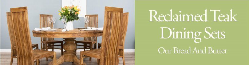 Reclaimed Teak Dining Sets Reclaimed Teak Dining Sets