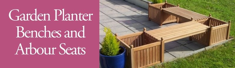 Planter Benches and Arbours Planter Benches and Arbours