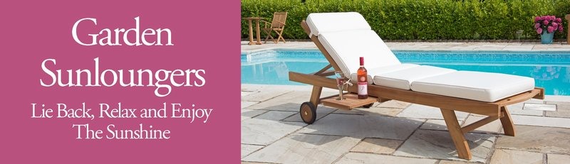 Garden Sunloungers Garden Sunloungers
