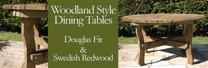 Woodland Garden Tables Woodland Garden Tables