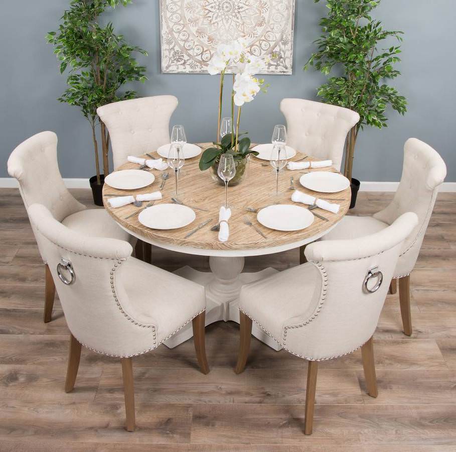 Pine pedestal dining deals table
