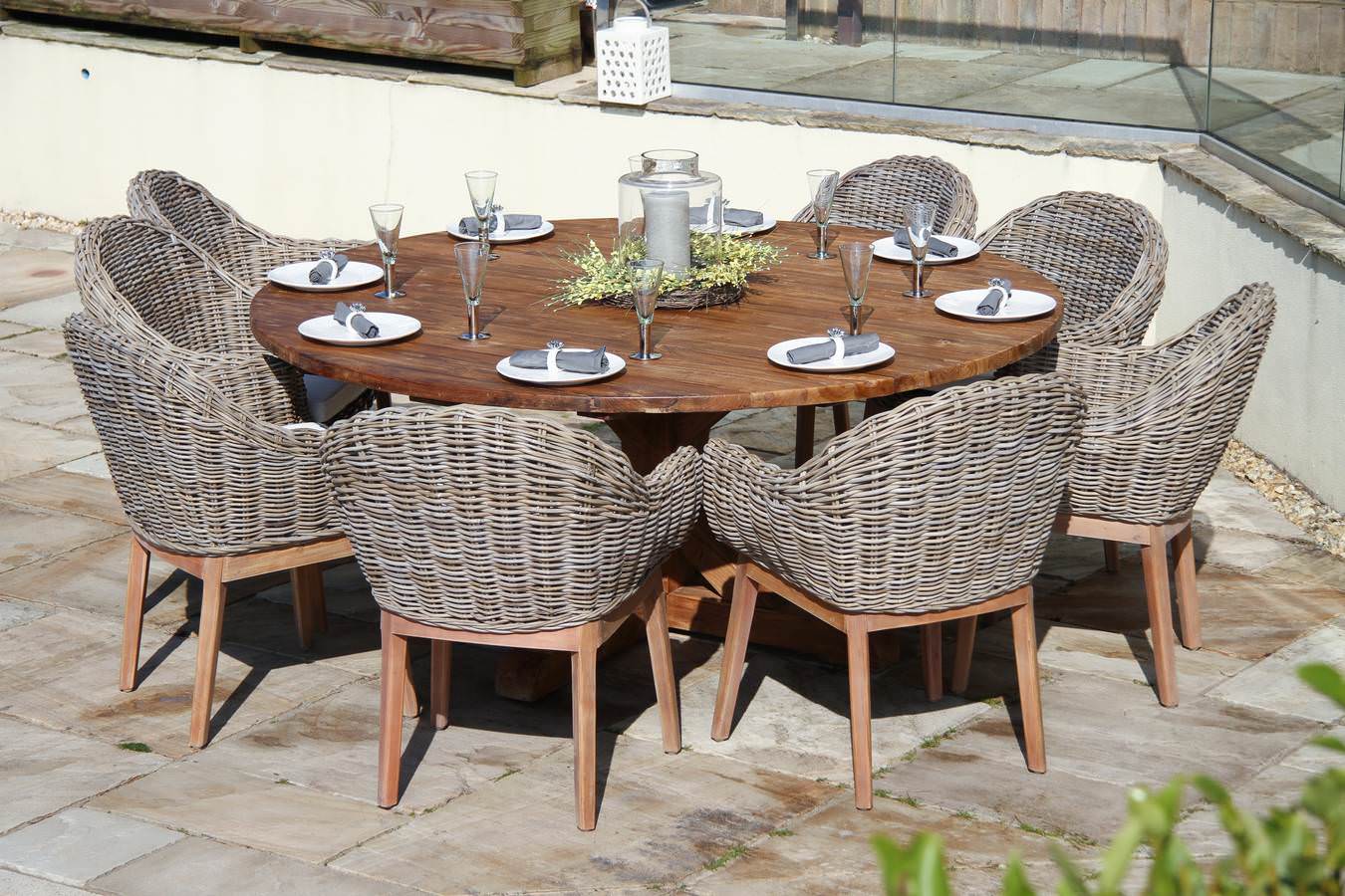 Scandi store outdoor sofa