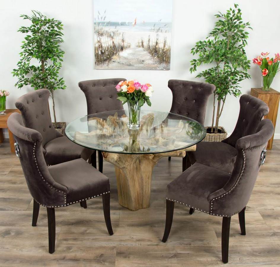 Circular shop dining chairs