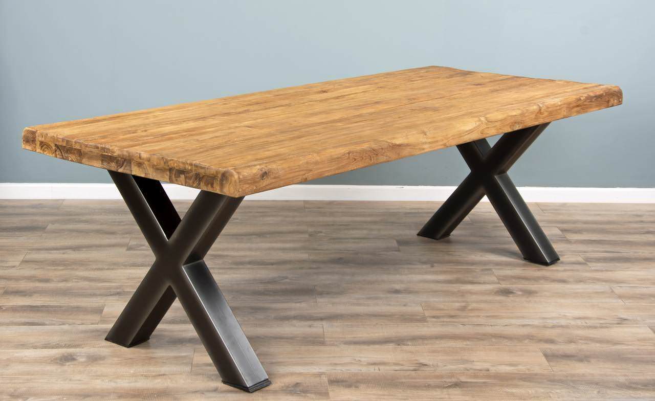 2m wooden clearance desk
