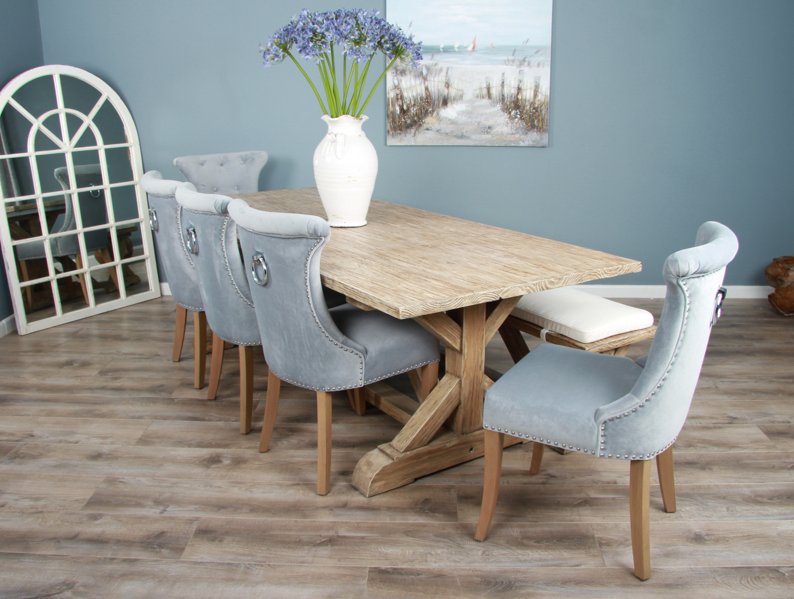 Threshold cloverhill top farmhouse dining table