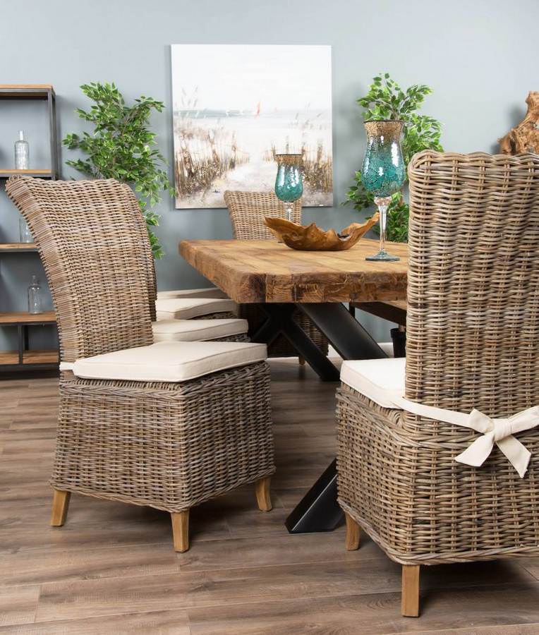 Teak indoor dining chairs cheap