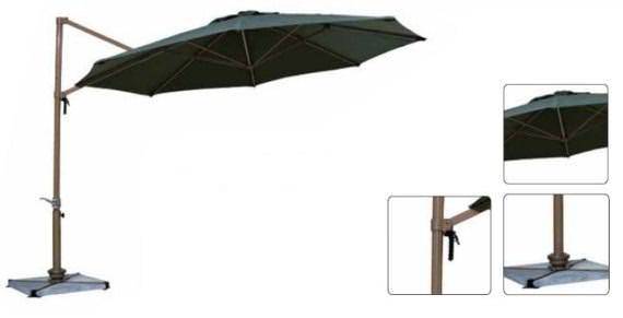 3m Round Cantilever Premium Commercial Parasol