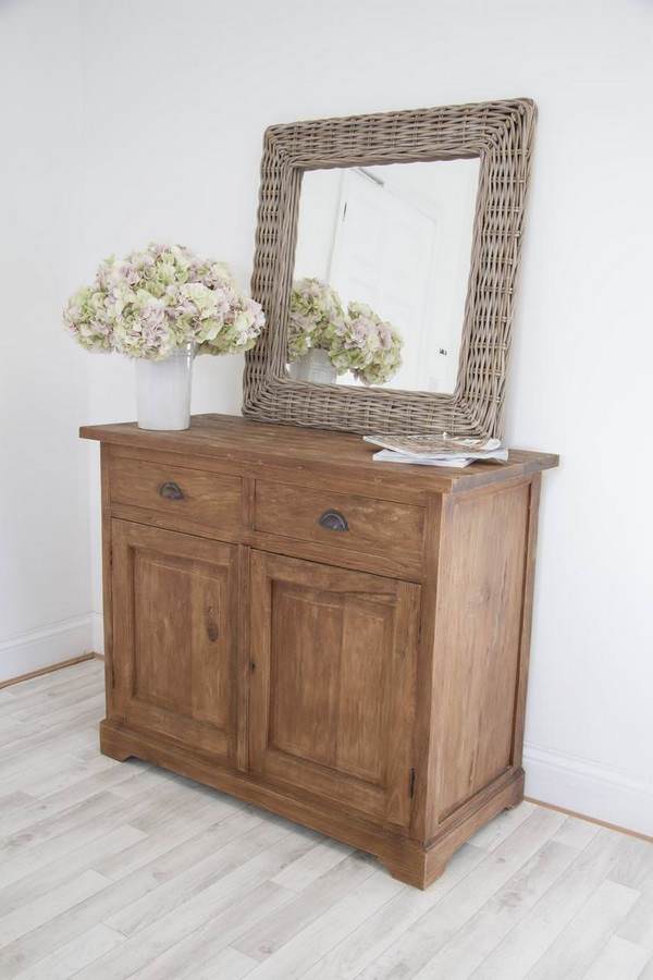 Untreated dresser top