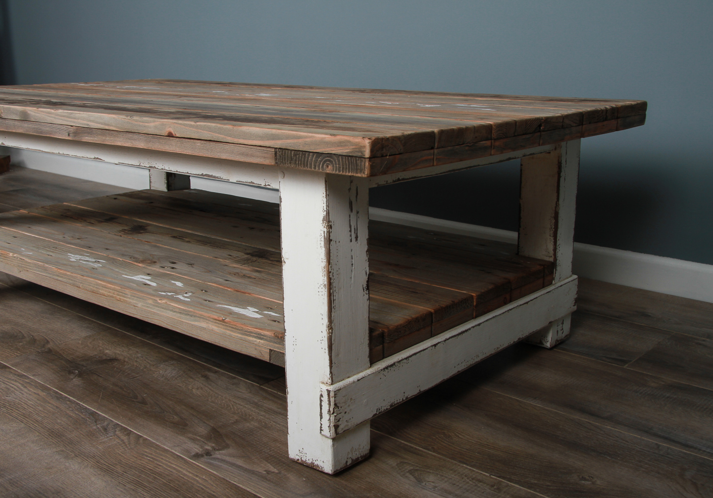 Rustic coastal online coffee table