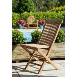 Teak garden chairs folding hotsell