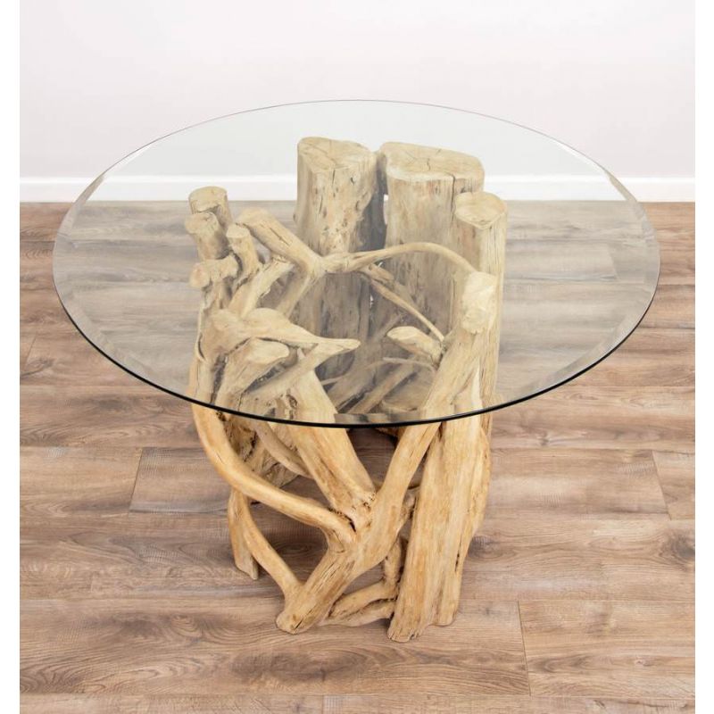 1.2m Java Root Circular Dining Table