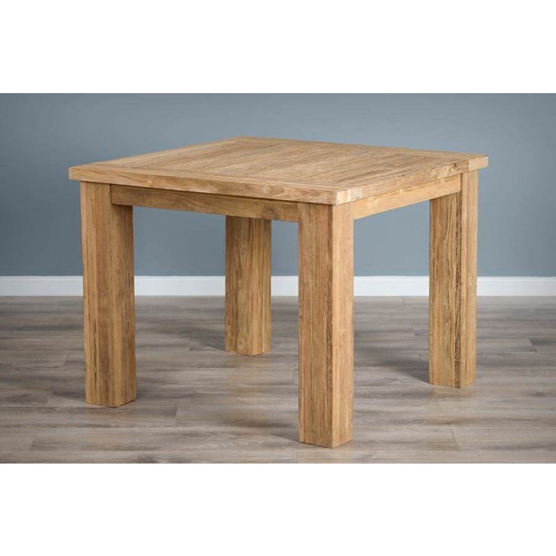 1m Reclaimed Teak Taplock Dining Table