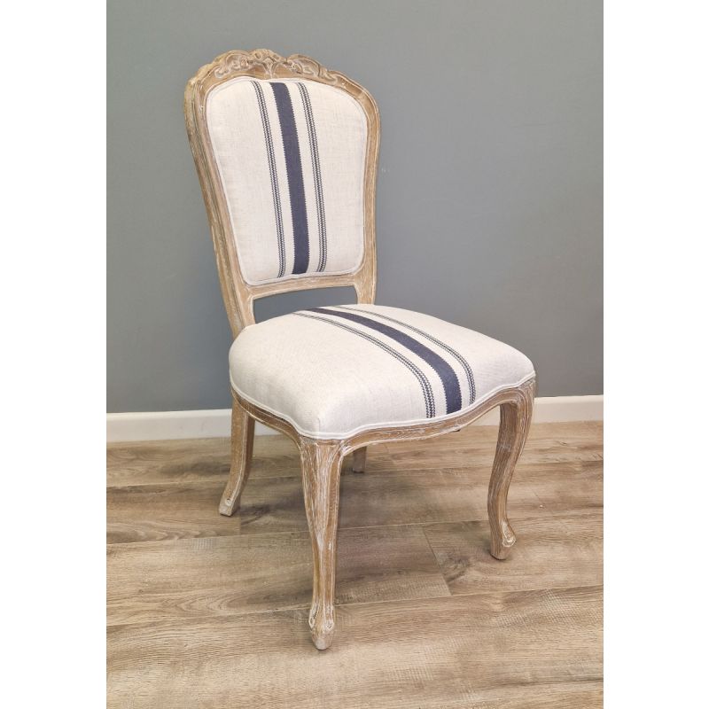 American Oak Beaumont Stripe Chair