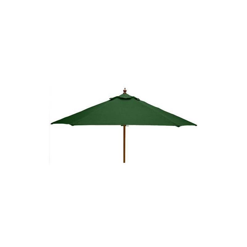 2m Round Hardwood Garden Parasol