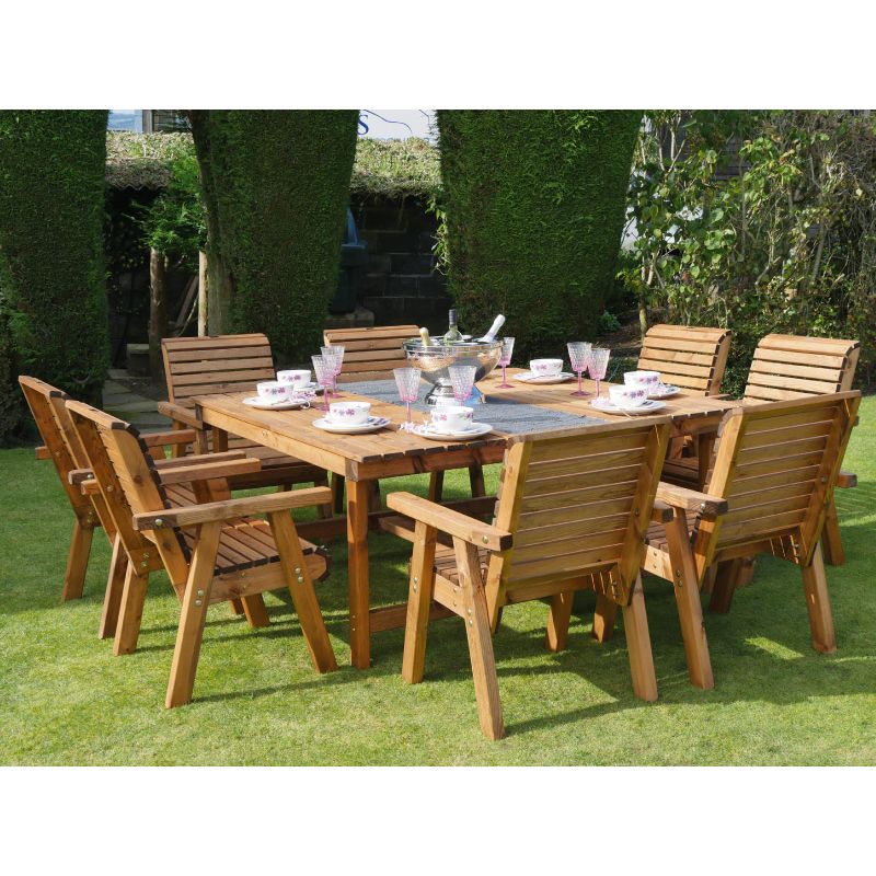 Orchard 1.6m Square Table with 8 Seats