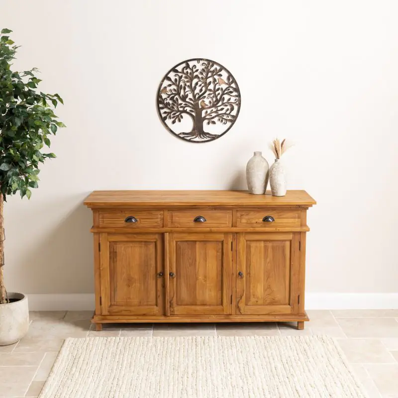 Reclaimed Teak Java Dresser - 3 Door Reclaimed Teak Java Dresser - 3 Door