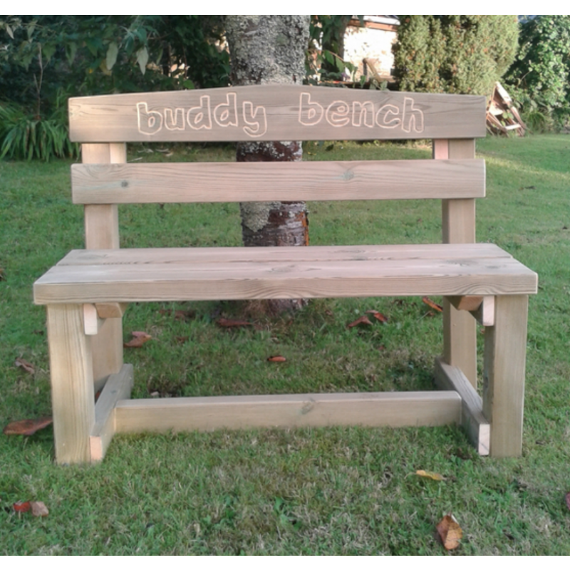 Swedish Redwood Children's Buddy Bench