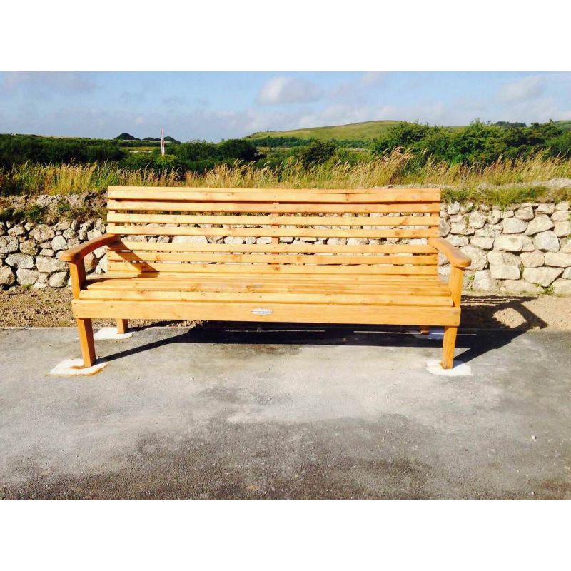 Oak Woodland Garden Bench