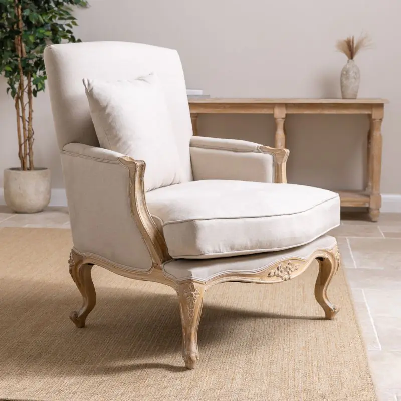 American Oak Claremont Sofa Chair American Oak Claremont Sofa Chair