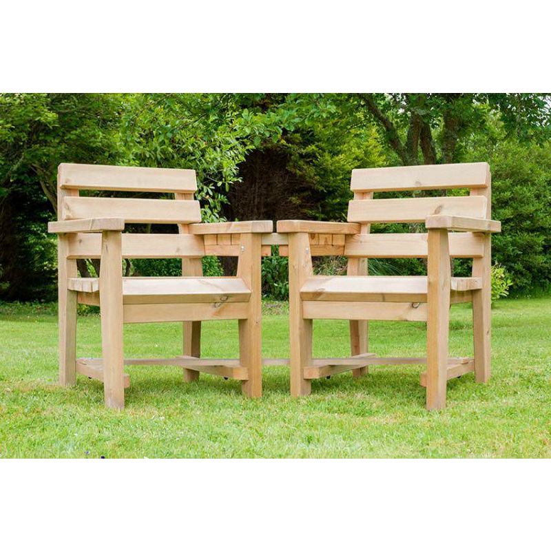 Swedish Redwood Companion Seat