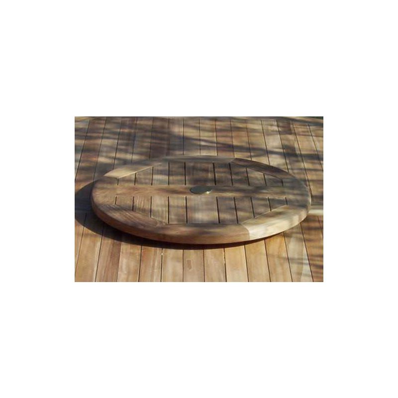 60cm Teak Lazy Susan