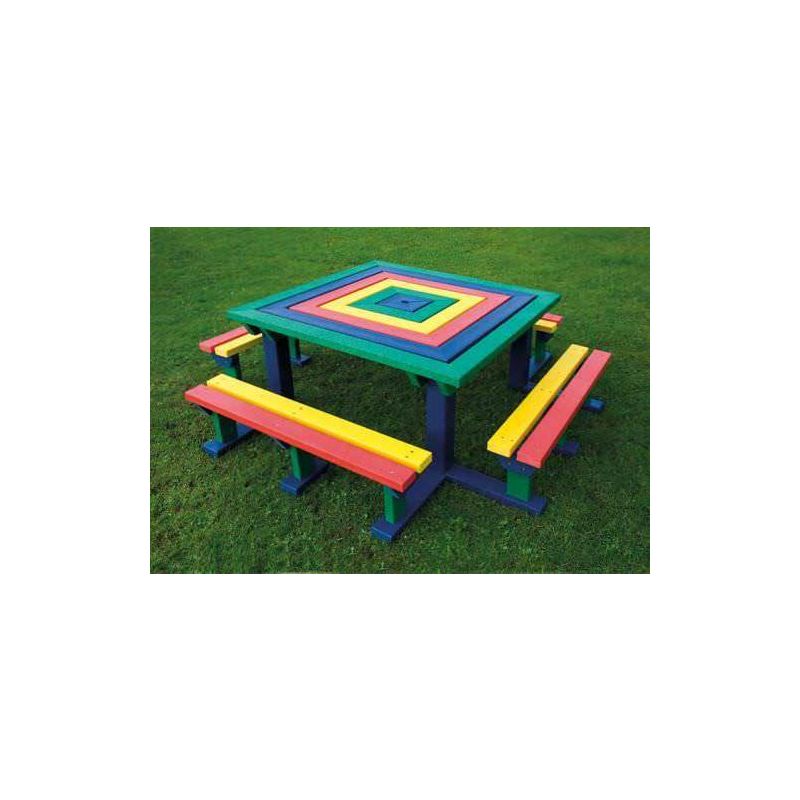 Junior Recycled Plastic Square Picnic Bench