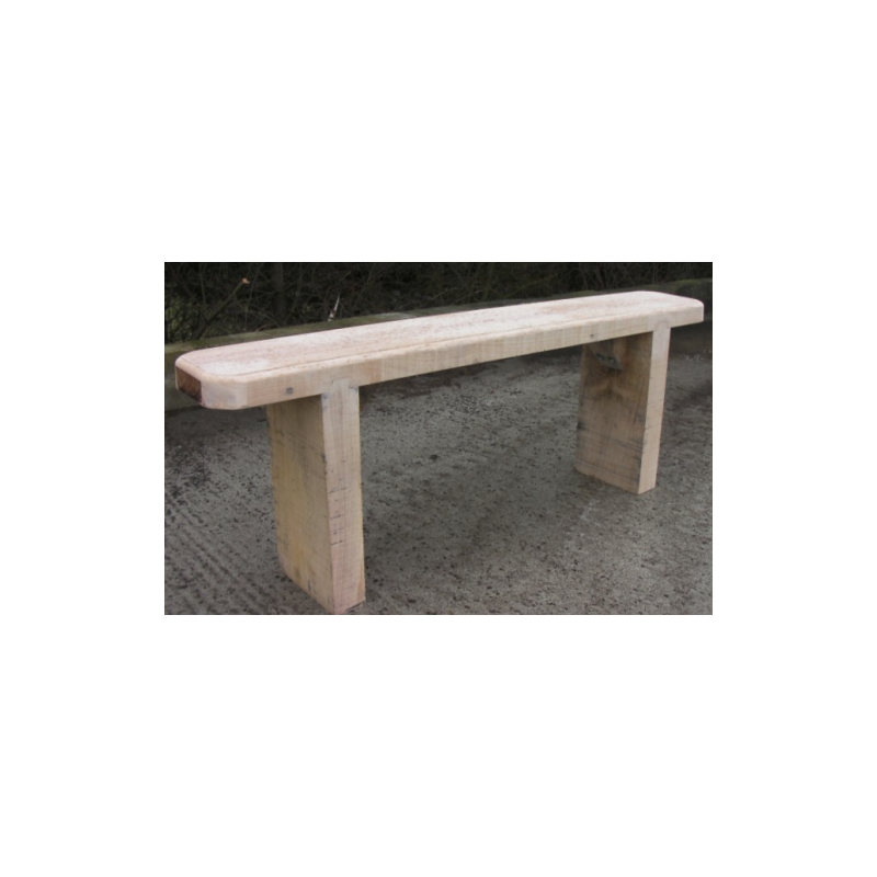 Oak Woodland Backless Bench