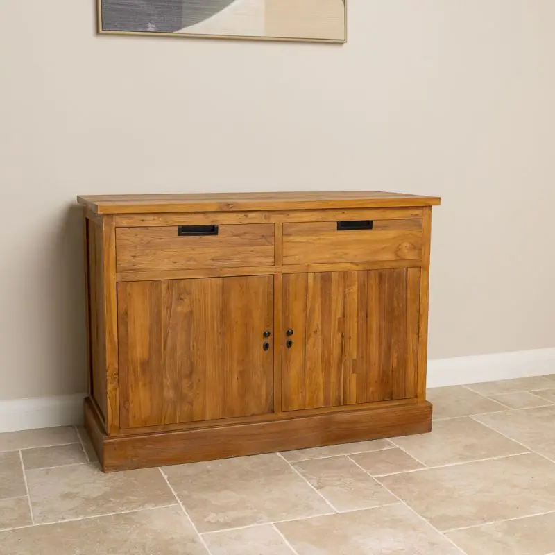 Reclaimed Teak Modern Dresser