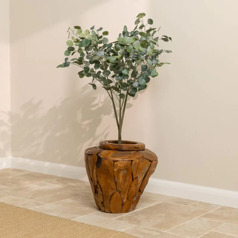 Reclaimed Teak Root Piece Vase - 3 sizes