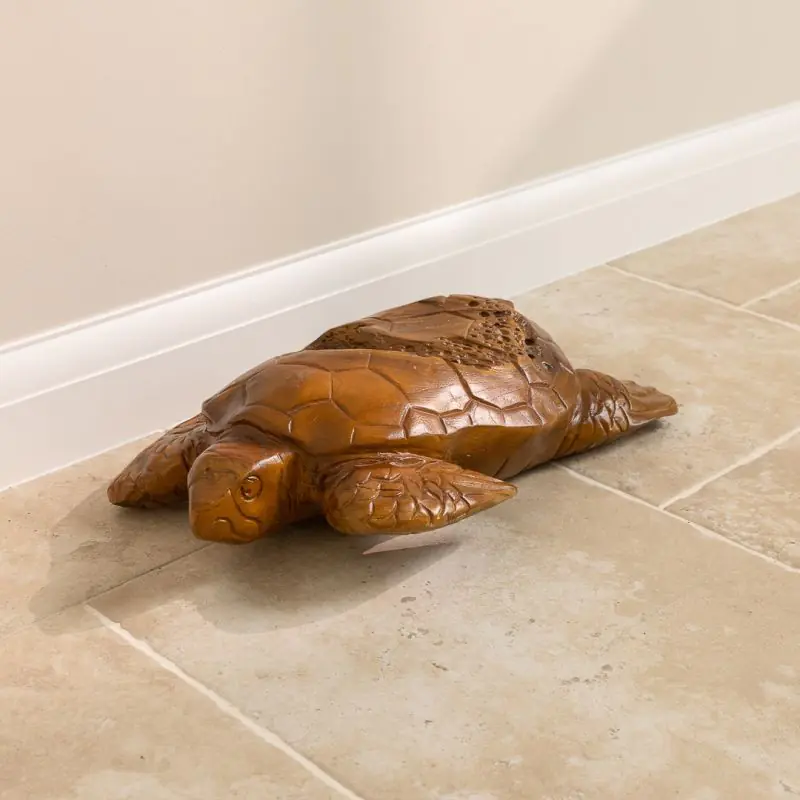 Reclaimed Teak Root Sculpture - Turtle
