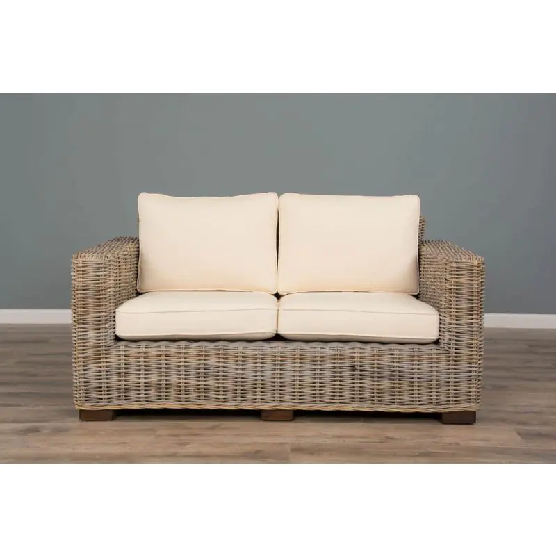 Java Natural Wicker 2 or 3 Seat Sofa
