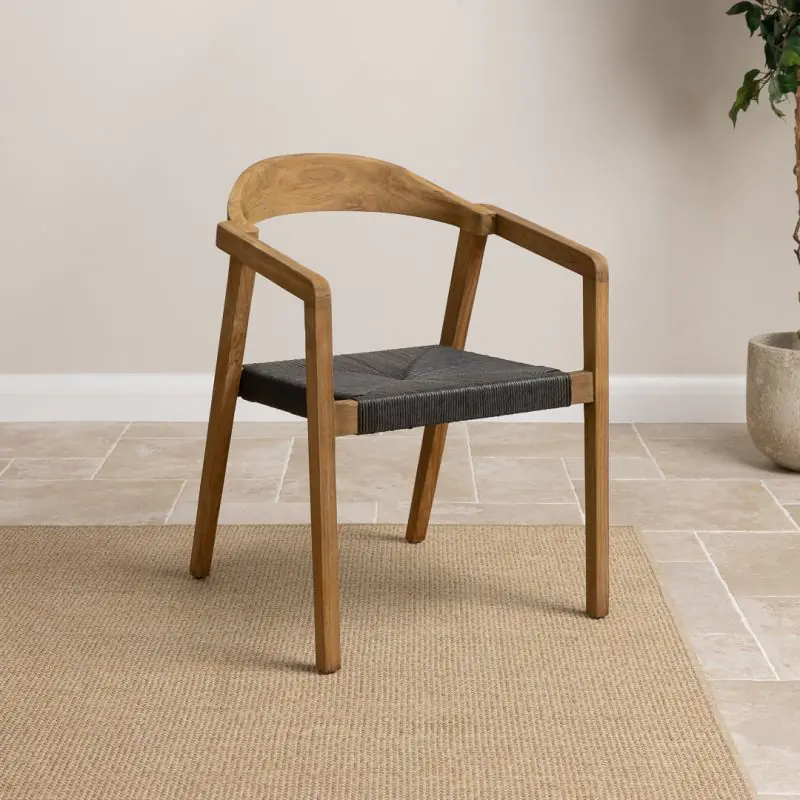 Reclaimed Teak Eclipse Dining Armchair