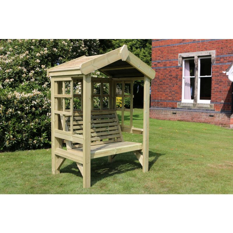 Hustyns Cottage Trellis Arbour - 2 Sizes