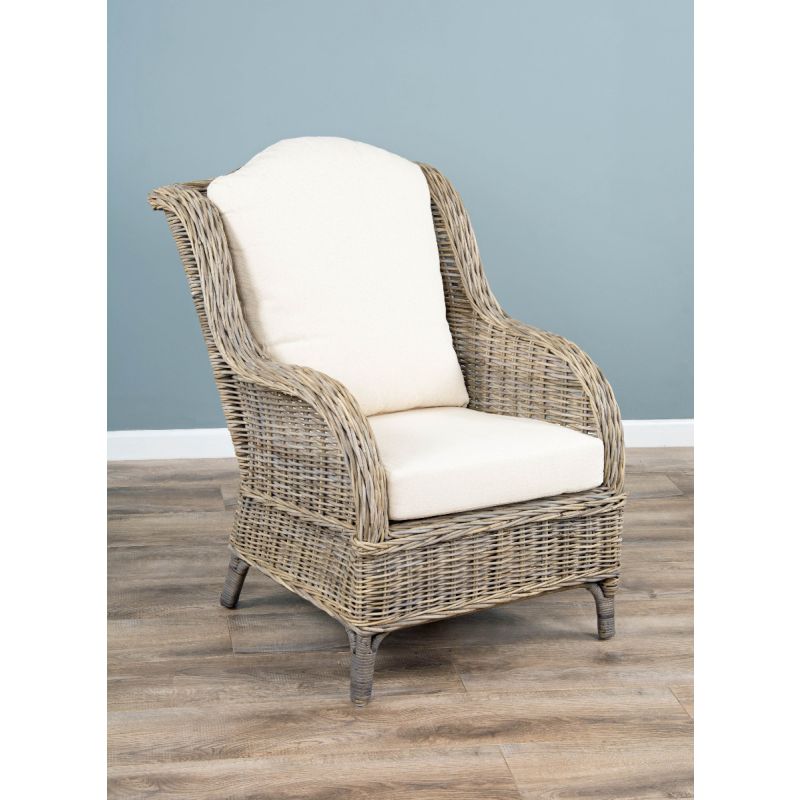 Jumo Natural Wicker Armchair