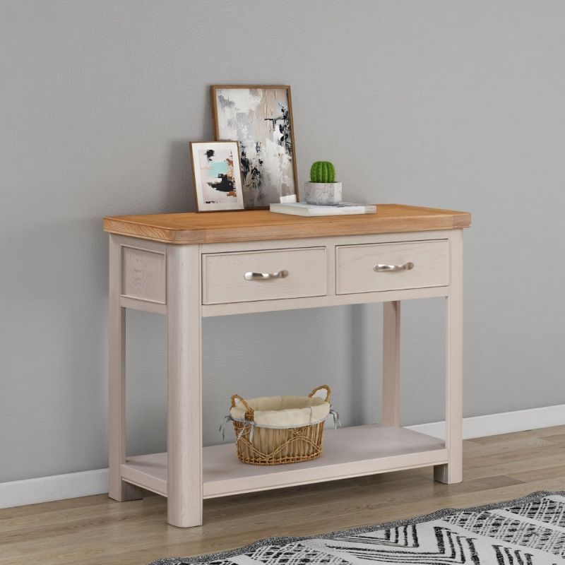 Eden 2 Drawer Console Table 