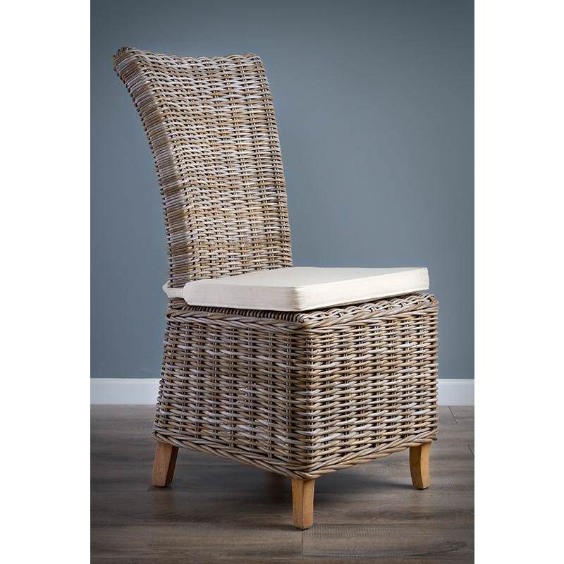 Latifa Natural Wicker Dining Chair