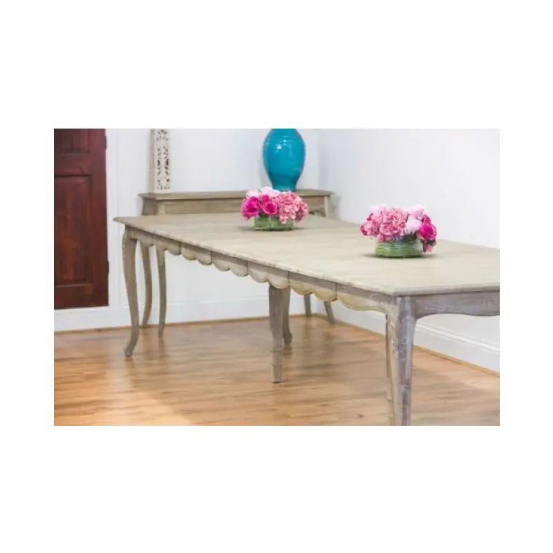 American Oak Extending Dining Table 