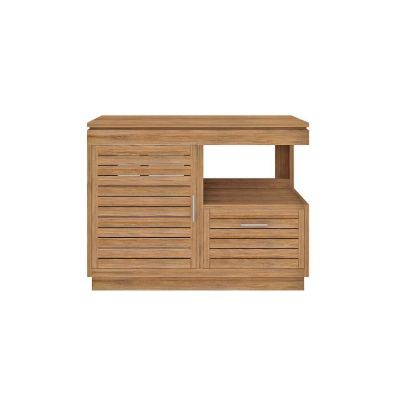Oasis Teak Washstand with Cupboard and Drawer - 105cm X 80cm