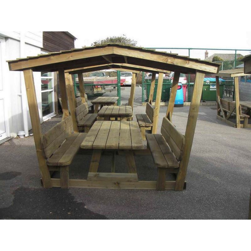 Douglas Fir Picnic Table Shelter