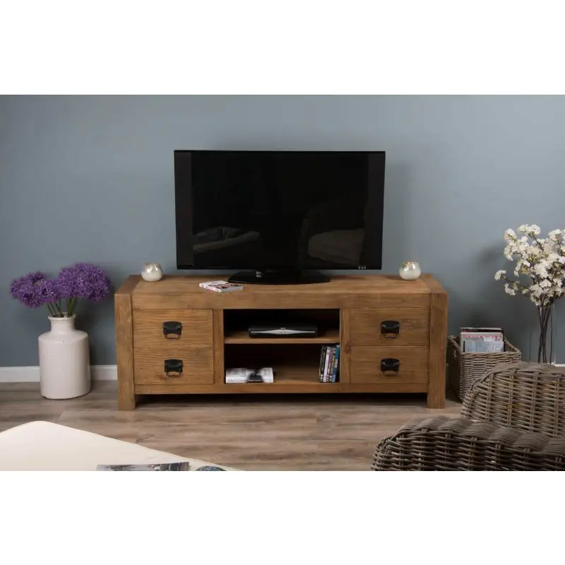 Reclaimed Elm TV Cabinet