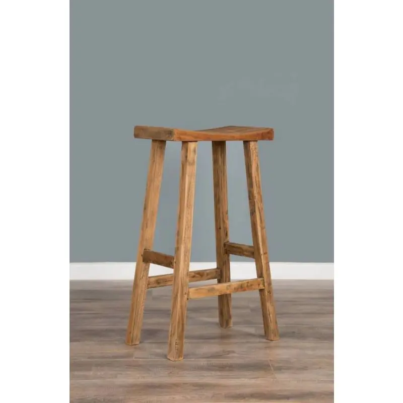 Reclaimed Teak Barstool