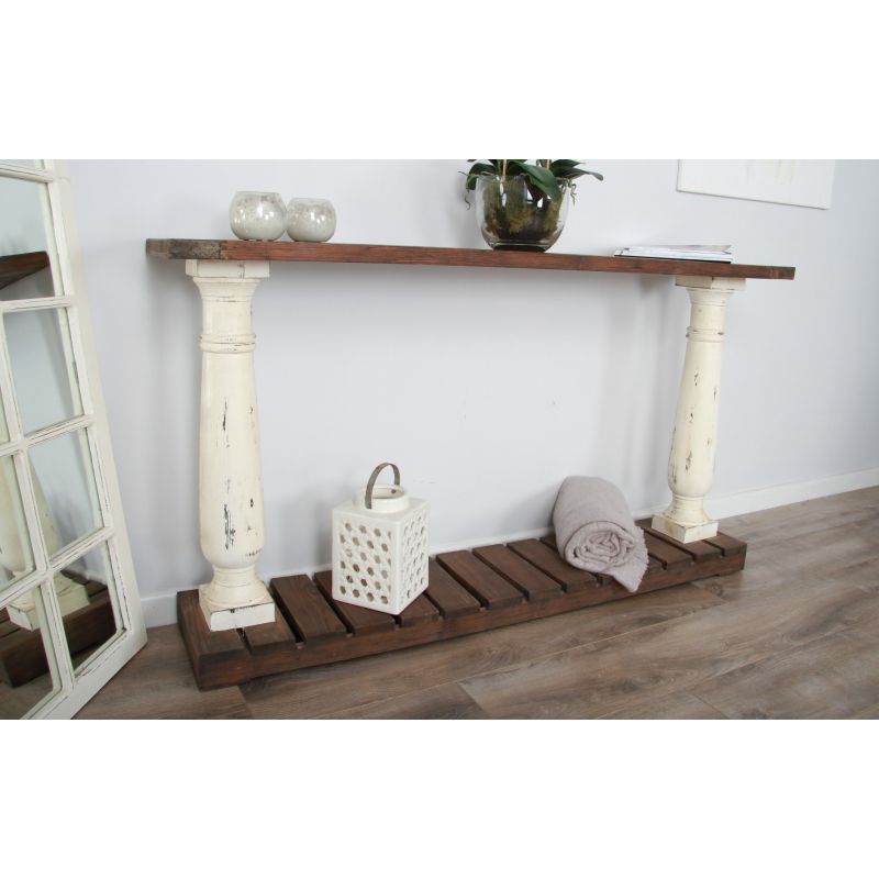 1.2m Shabby Chic Console Table