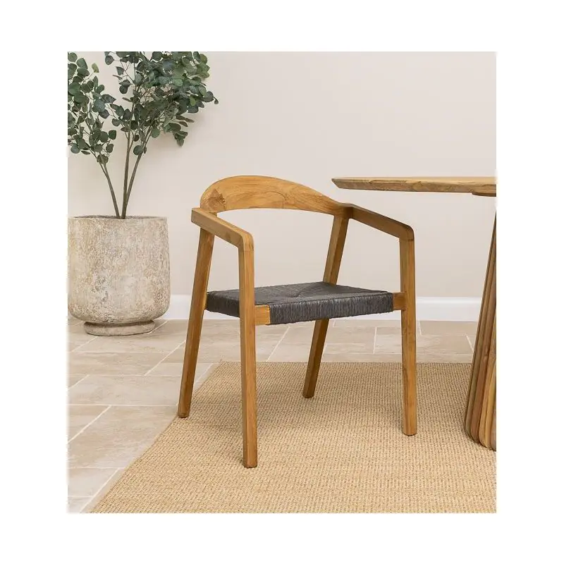 Reclaimed Teak Eclipse Dining Armchair